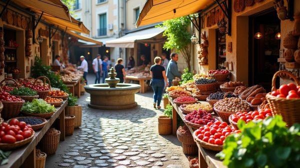 Les marchés de l'île d'Oléron : produits frais et artisanat local